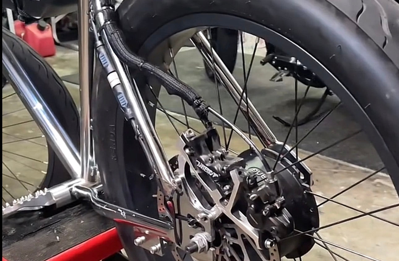 Chrome dual caliper mount (PRE ORDER)