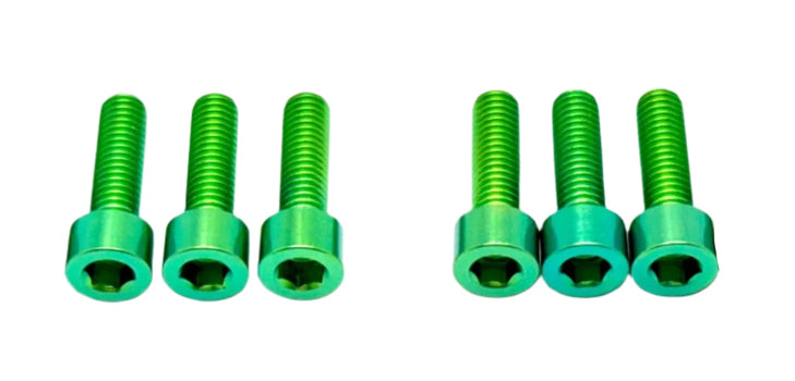 Titanium Fork Pinch Bolts (set of 4) all emoto