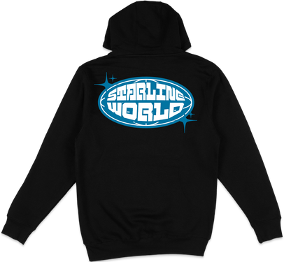 StarlineWorld (Black-Blue) Hoodie