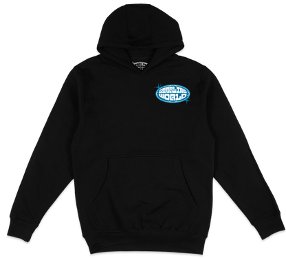 StarlineWorld (Black-Blue) Hoodie