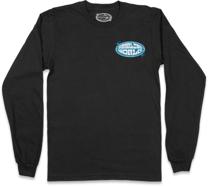 StarlineWorld (Black-Blue) Long Sleeve