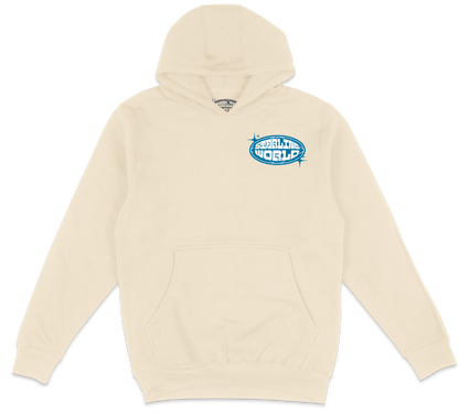 StarlineWorld (Bone-Blue) Hoodie
