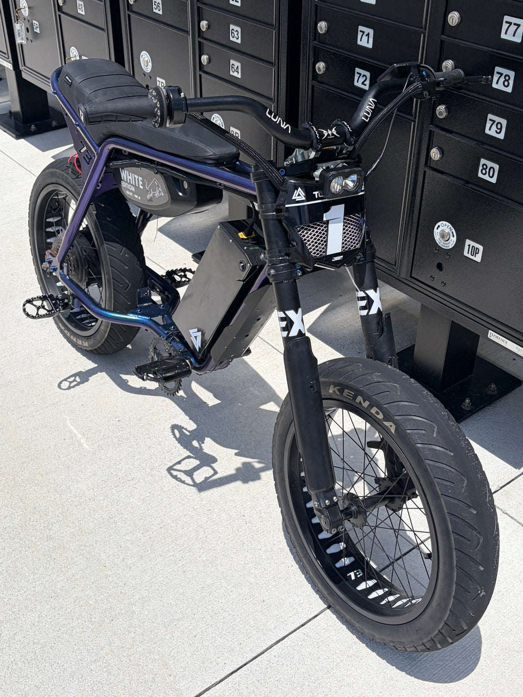 Kenda Kraze 20x4.25 Supermoto Fat Tire for Electric Bikes (single)