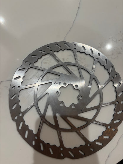 220mm rotors
