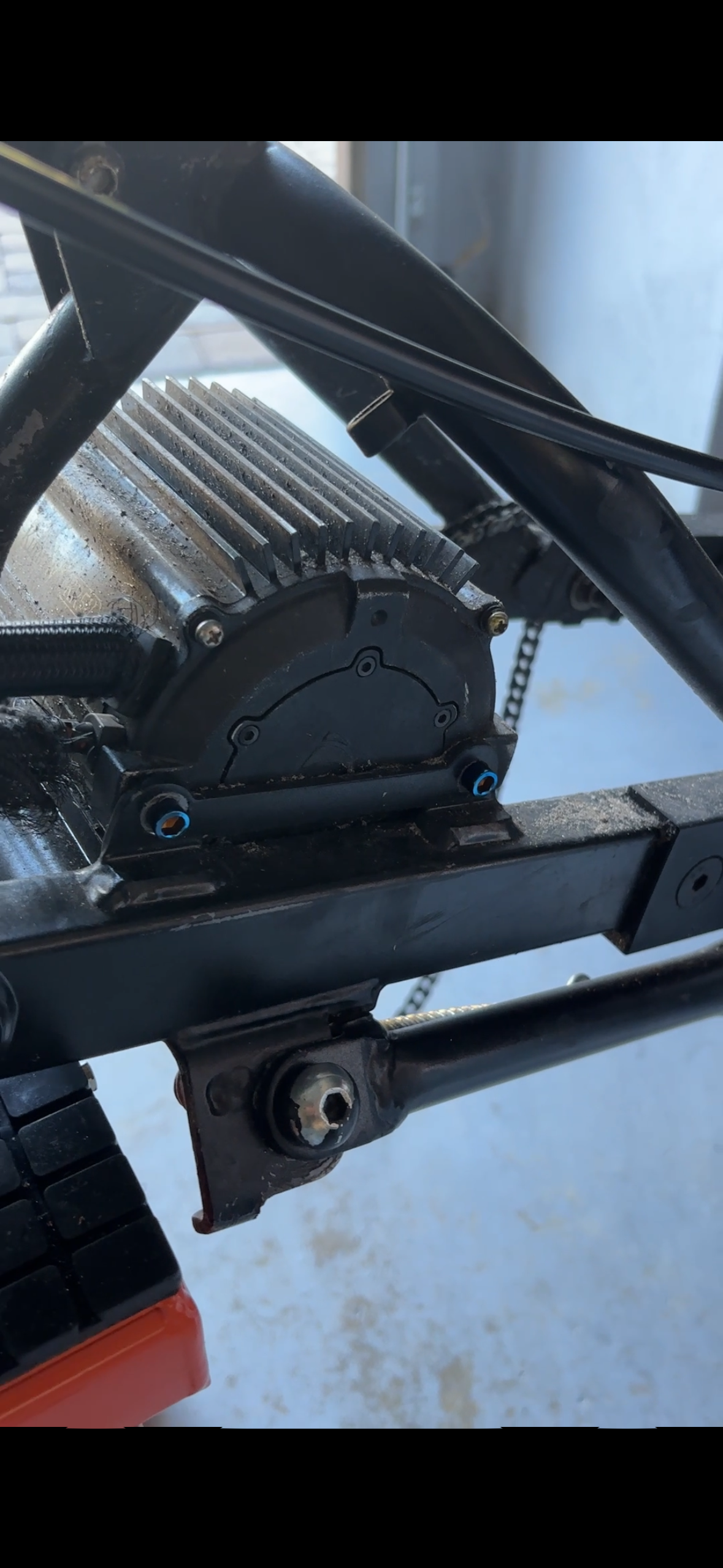 Titanium Motor Mount Bolts