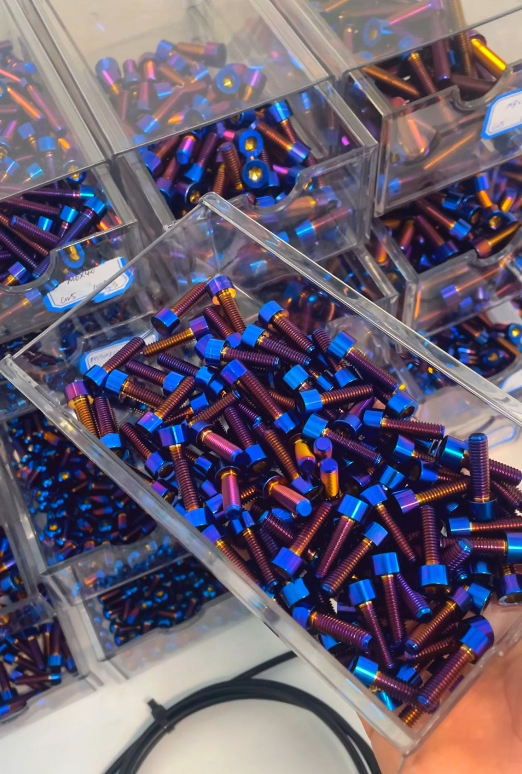 Tuttio triple clamp bolts(4pc)