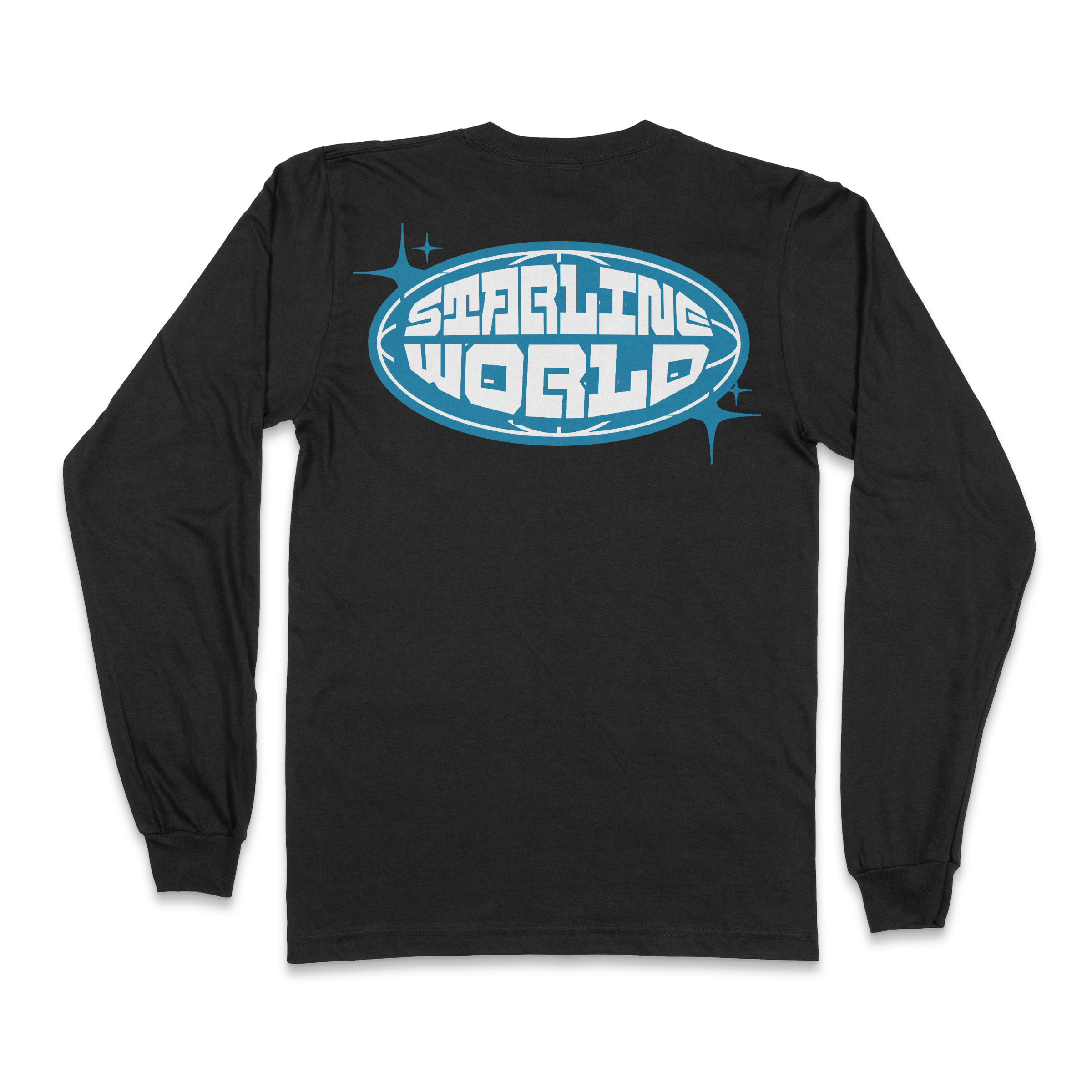 StarlineWorld (Black-Blue) Long Sleeve