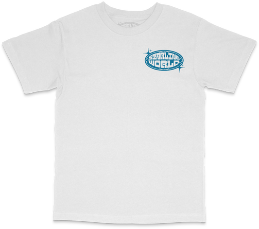 StarlineWorld (White-Blue) Tee