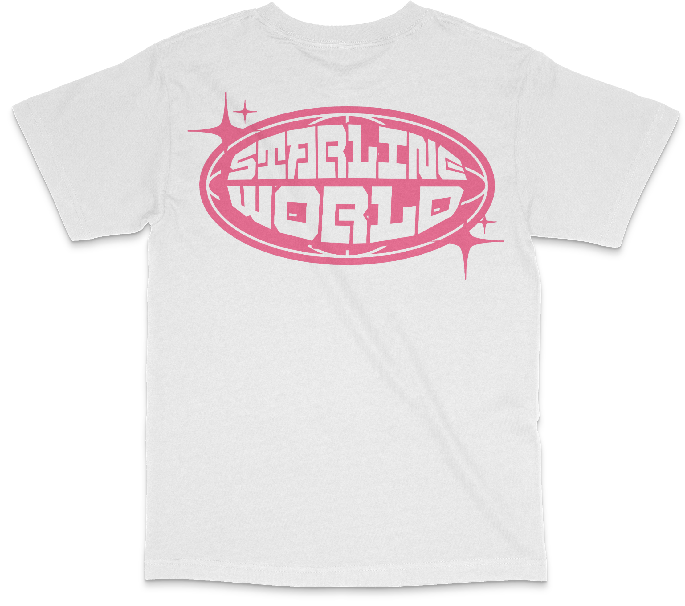 StarlineWorld (White-Pink) Tee