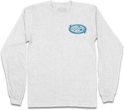 StarlineWorld (White-Blue) Long Sleeve