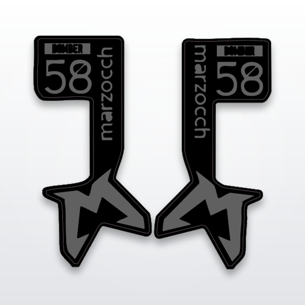 Bomber 58 Fork Decals