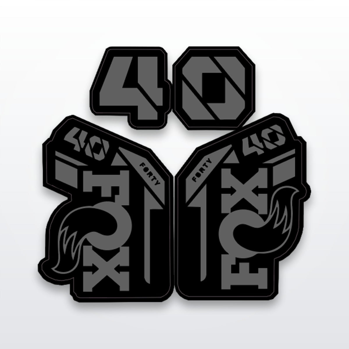 Fox 40 Fork Decal